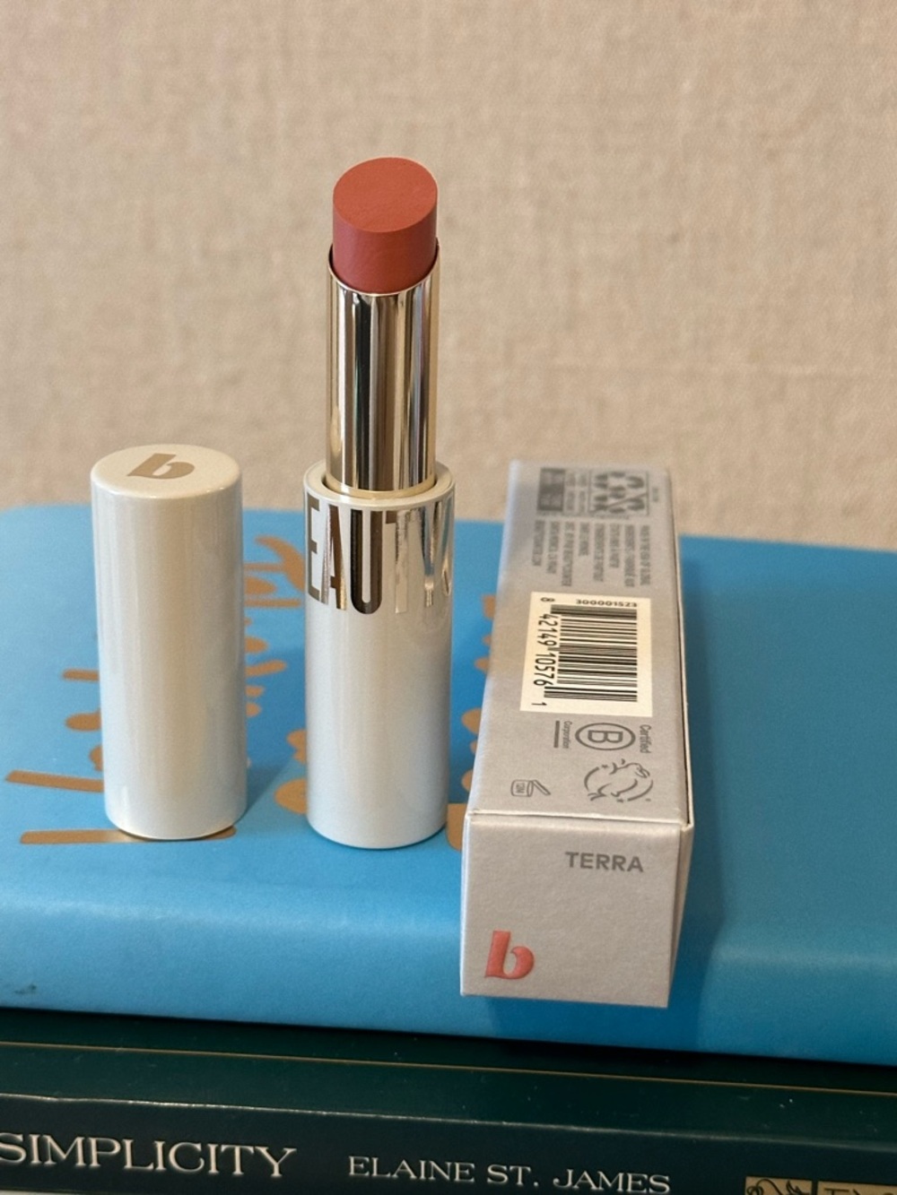beautycounter Terra Matte Cream Lipstick - Terracotta Pink